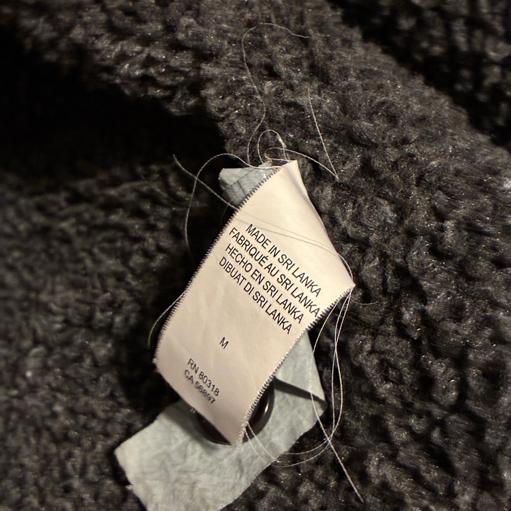 Lucky Brand Brown N-1 Deck Jacket with Black Collar - Picture 3 of 7